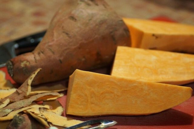 Zdrowa dieta z batatami